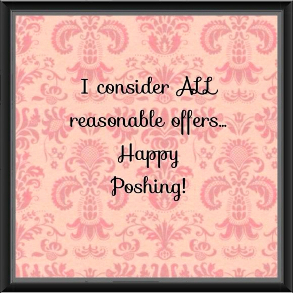 All resonable offers accepted!